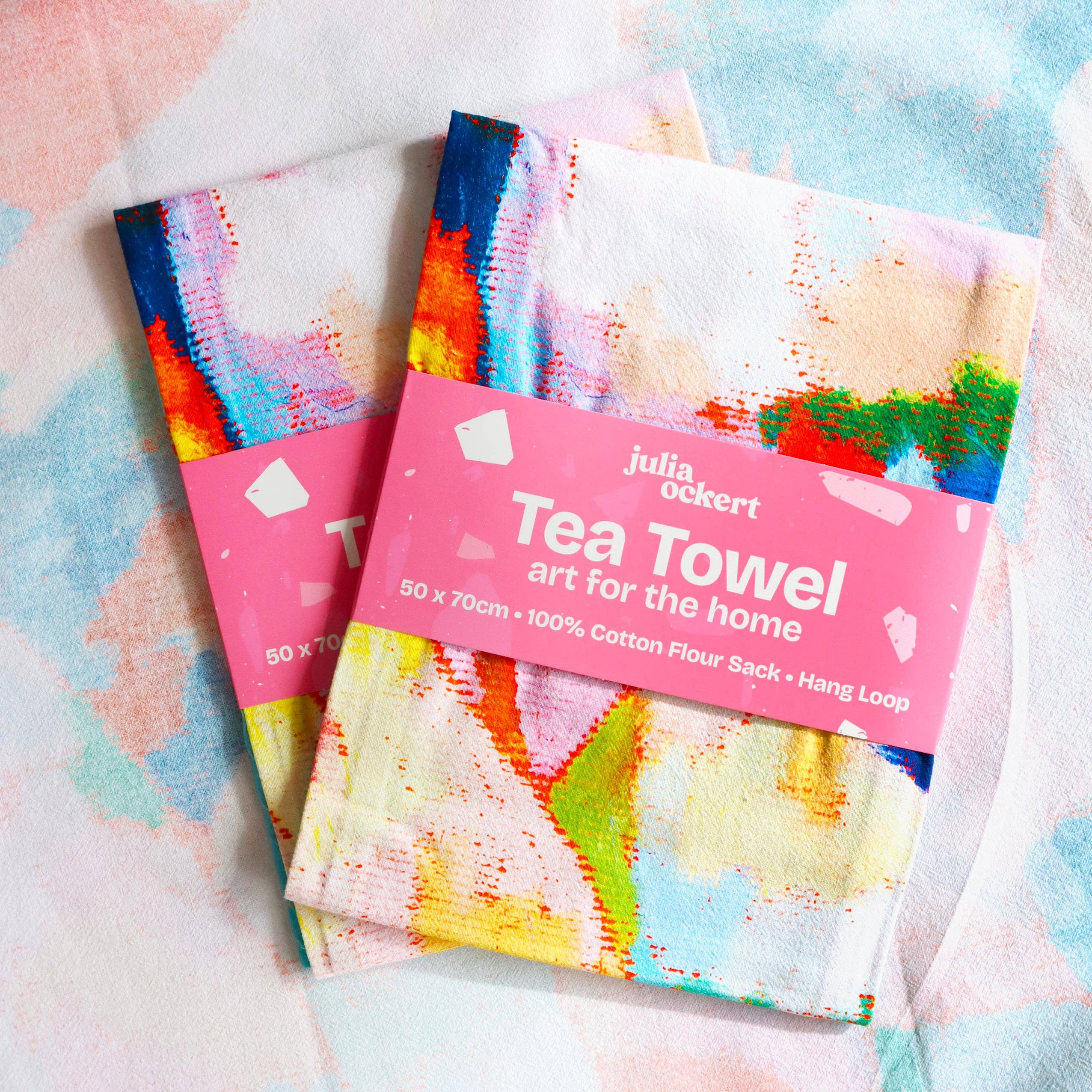 Julia Ockert - Wholesale Tea Towel - Chickens Tea Towel - Dopamine Decor - Eclectic Homewares6