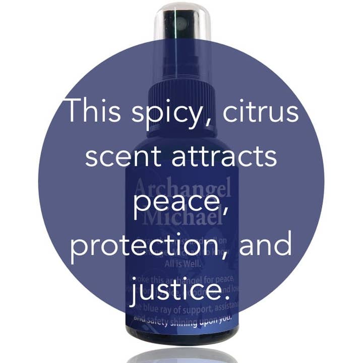 The Crystal Garden - Wholesale Aromatherapy Mist - Archangel Michael Spray | 2 oz1