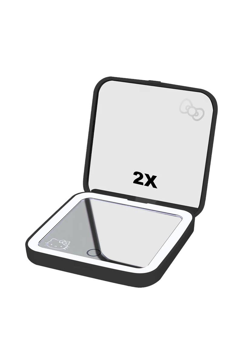 PINEAPPLE Beauty – Espelho de bolso por atacado – Espelho Compacto Impressions Vanity IVMC-HKCOM-ANML-BLK HK - 12