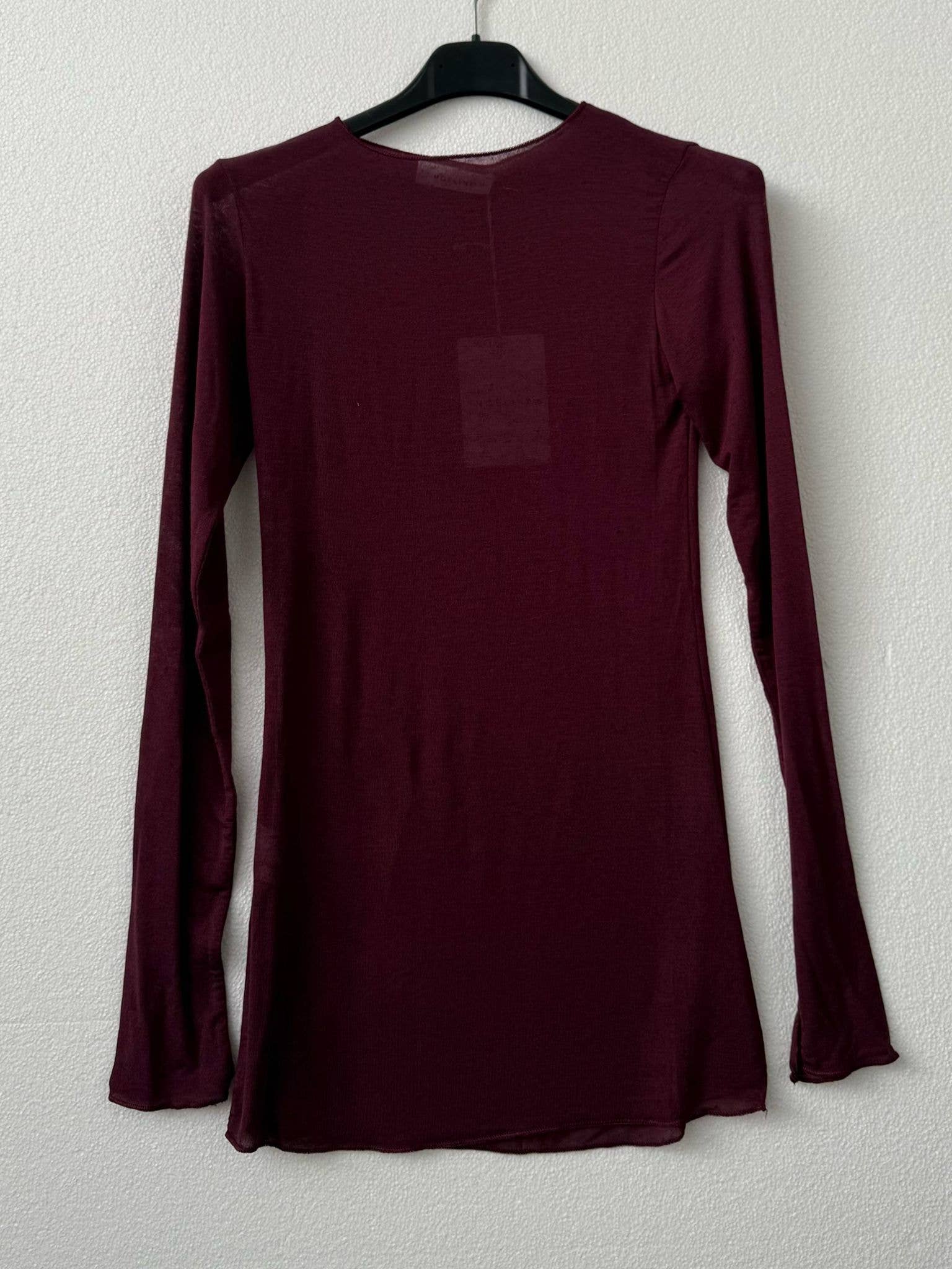 NOELINE - Wholesale Knit Sweater - Women's - Cashmere round neck long sleeve t-shirt 088863