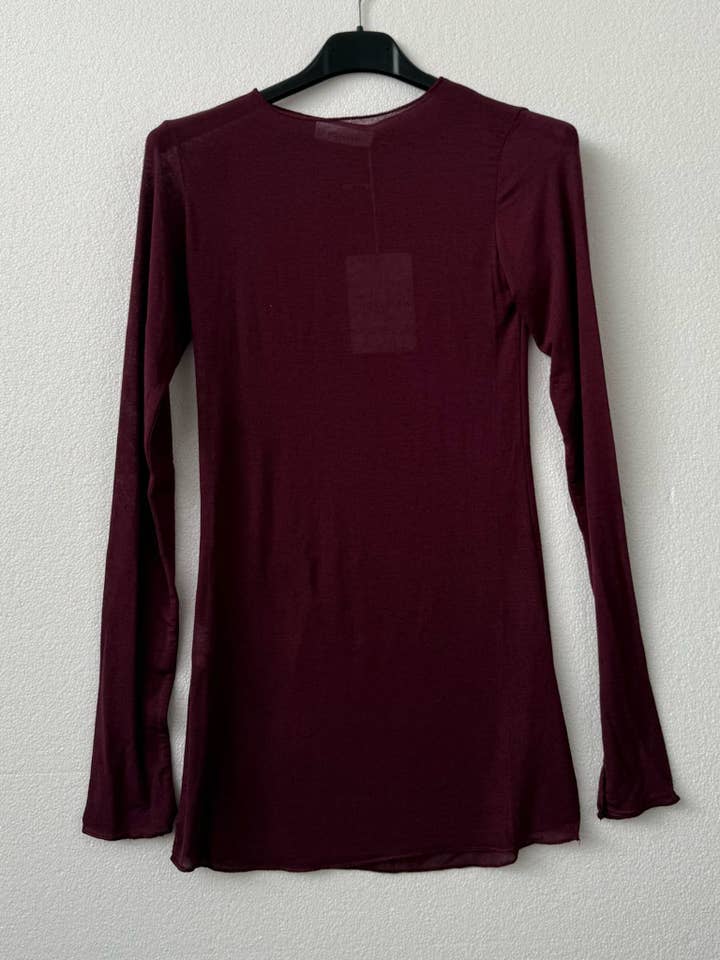 NOELINE - Wholesale Knit Sweater - Women's - Cashmere round neck long sleeve t-shirt 088863