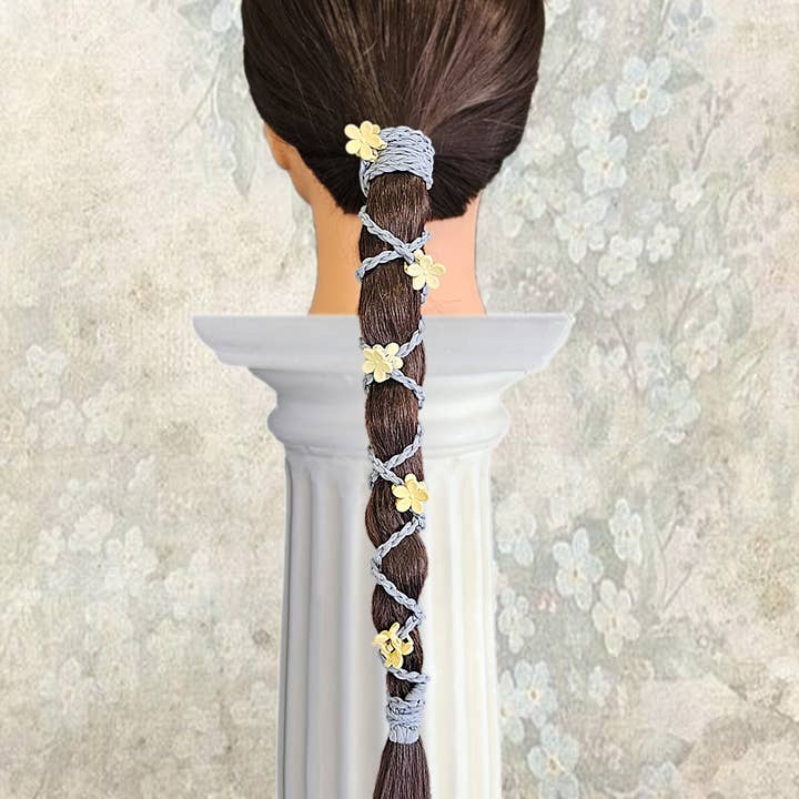 SasSea Bitz Wikkel Clips - 10 x Mini Bloemen voor wholesale door SasSea Wraps®