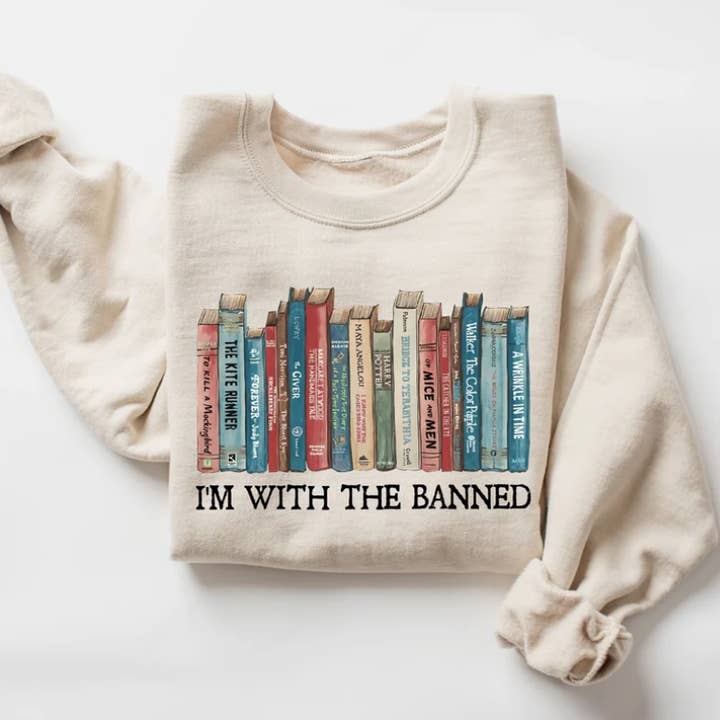 I'm With The Banned Sweatshirt for wholesale by Eleven Fashion