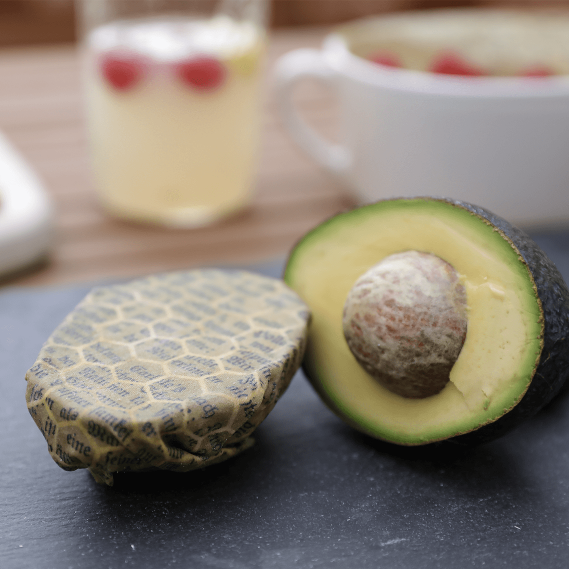 One Million Acres – wholesale Livsmedelsförvaring omslag/väska – Återanvändbar ekologisk bivax Foodwrap Set1