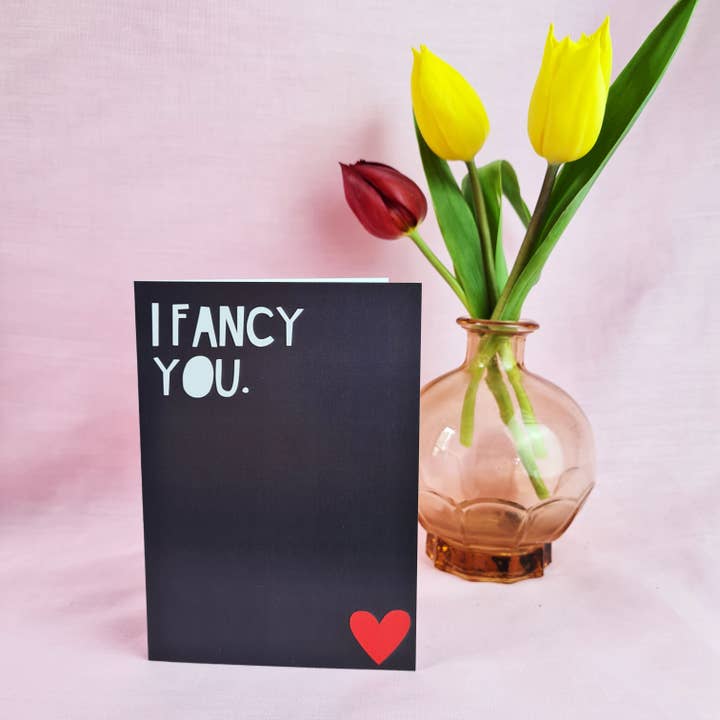 I fancy you greeting card for wholesale by Jade Muat-Dodd