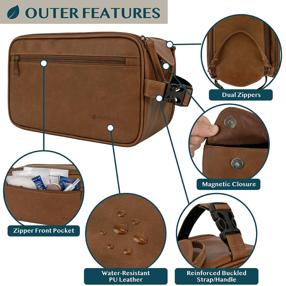 Pavilia - Venta al por mayor Neceser - Hombre - Neceser Clásico para Hombre Pavilia46