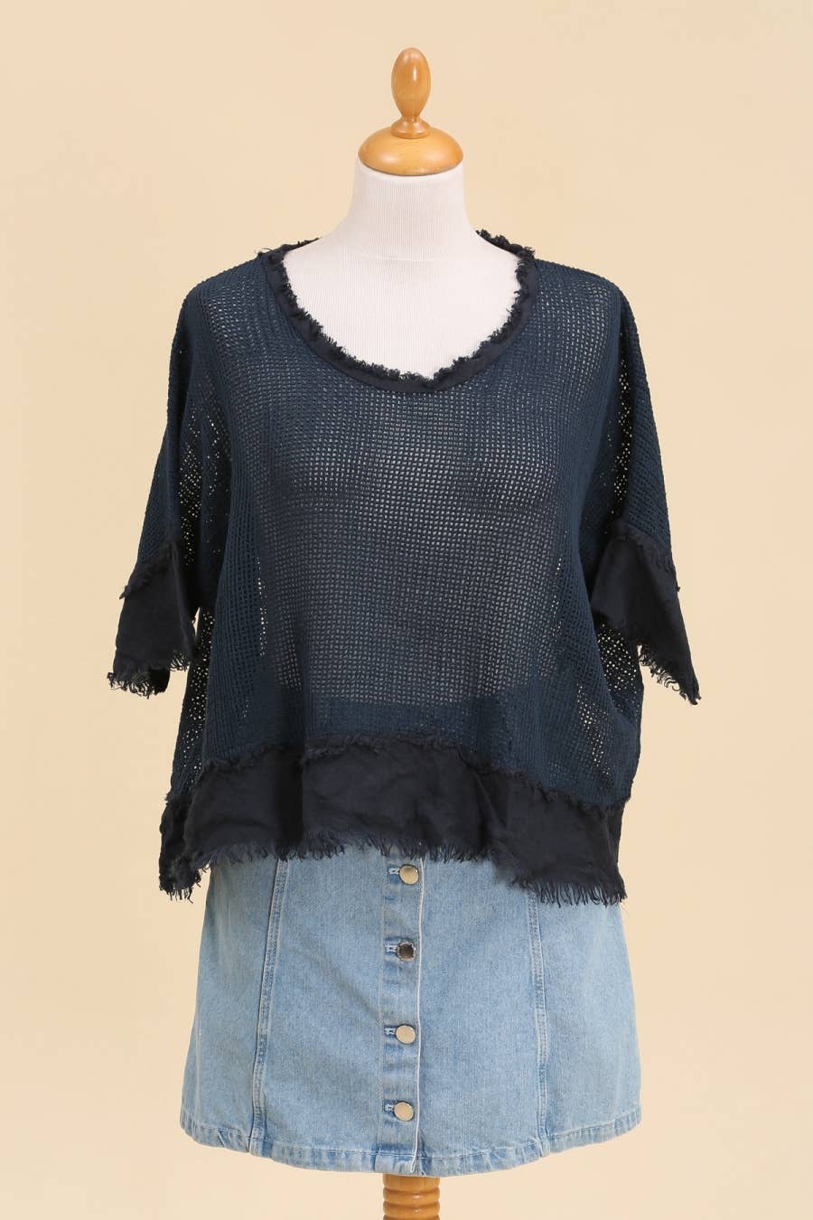 LINEN & COTTON HOUSE – Großhandel Bluse – Damen – TOP AUS BAUMWOLLSTRICK 23911 100 % BAUMWOLLE59