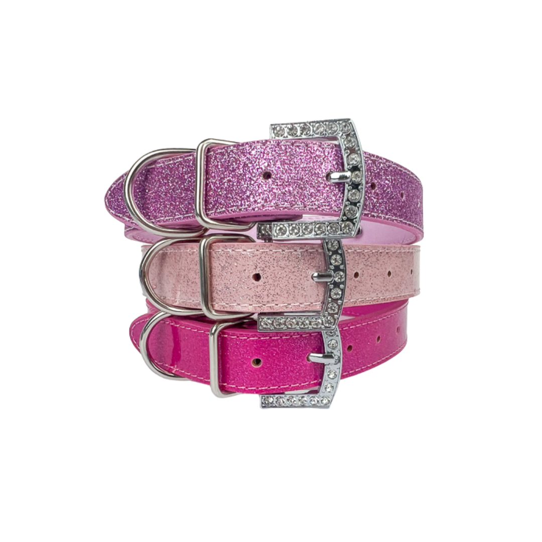House of FurBaby - Wholesale Pet Collar - Dog -  Personalized Sparkle Collar - 3 color options4