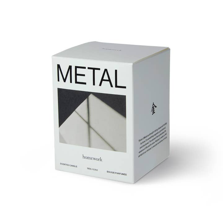 Homework - Wholesale Jar/Filled Candle - Metal Candle - 180g1