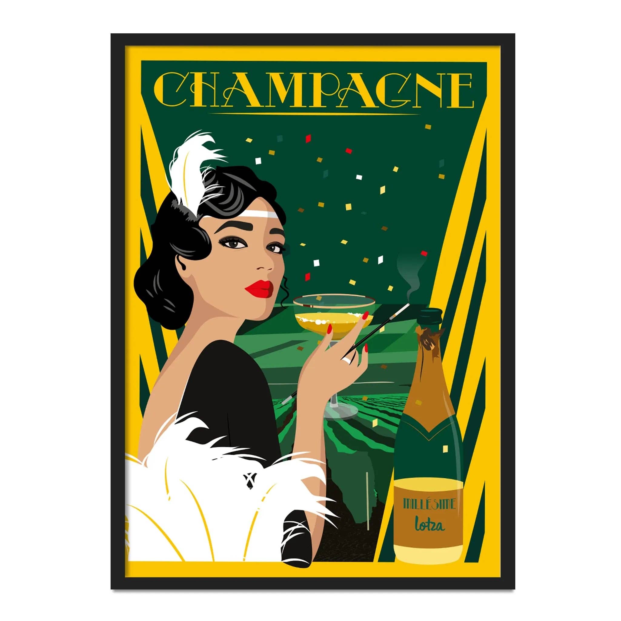 Lotza - Vente Poster - Affiche Champagne0
