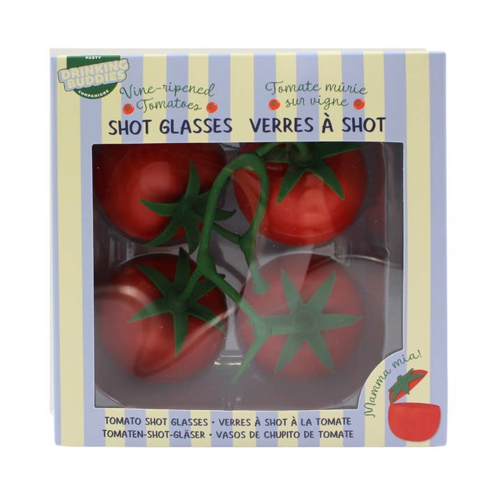 NPW - Wholesale Shot Glass - Tomato Vine Ripened Shot Glasses1