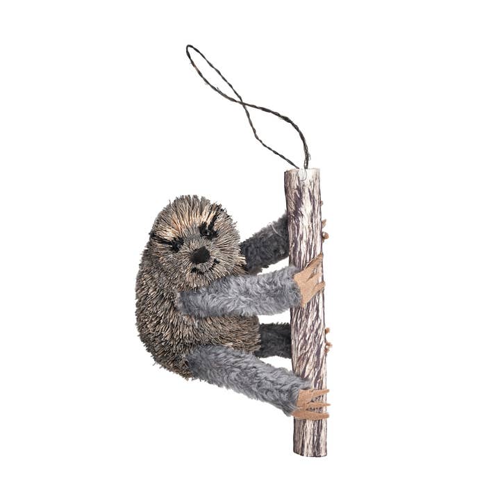 SALE Christmas Sloth Ornament for wholesale by C&F Home