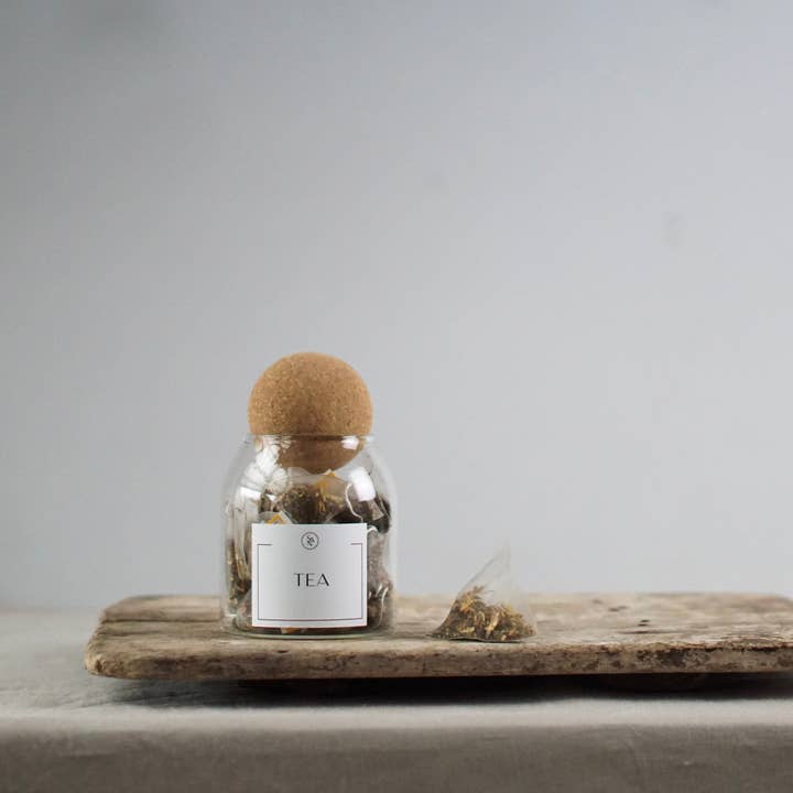 So At Nature - Wholesale Jar - Tea, Coffee, Sugar Glass Jars with Cork Ball Lid - Dryck 500ml5