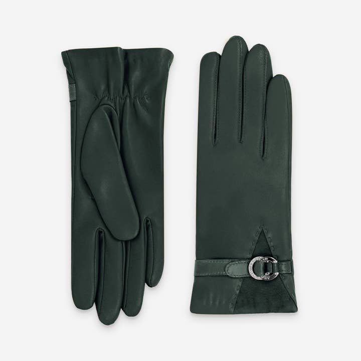Glove Story - Wholesale Gloves - Women's - Lambskin Leather Gloves–Cashmere,Wool & Nylon Lining–21639CA17