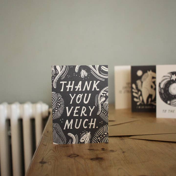 Lauren Marina - Wholesale Thank You Card - 'Thank You Very Much' Thank You Card1