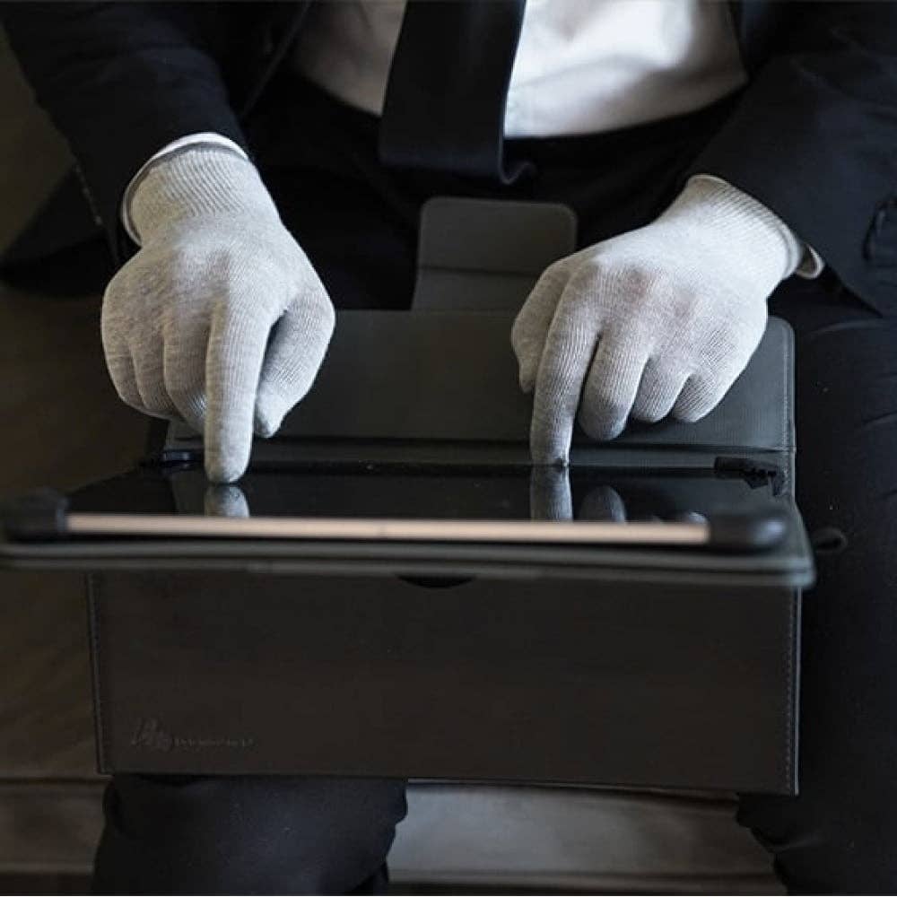 Grau EMF-Strahlenschutzhandschuhe für den Großhandel auf Faire6