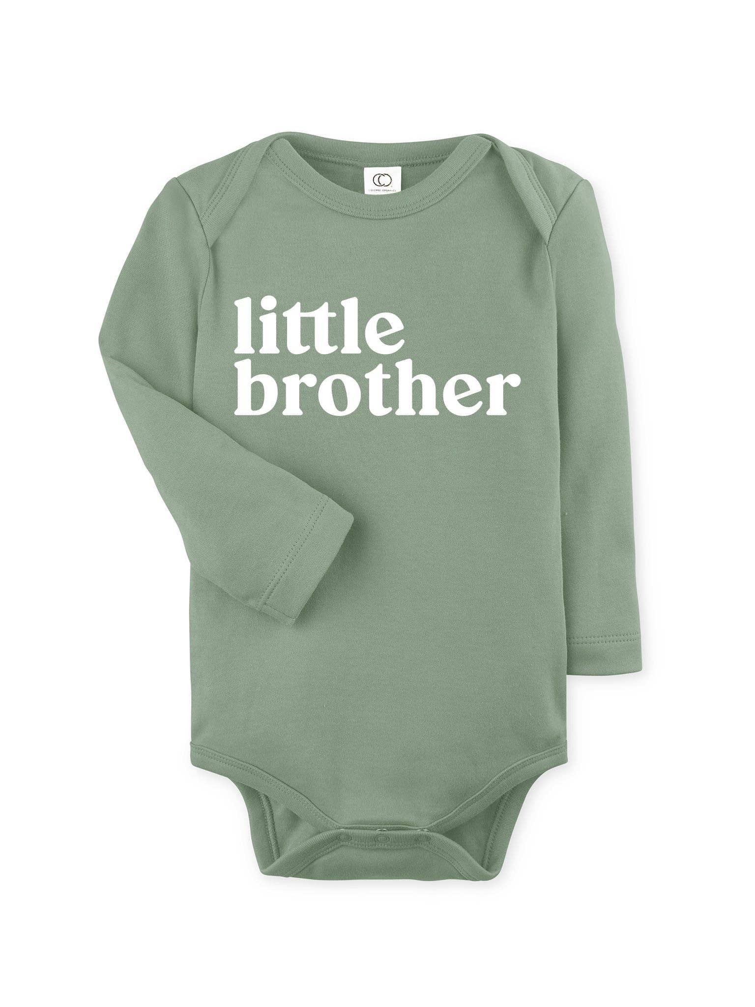 Verita Culture - Wholesale Bodysuit (Non-Footed) - Baby - Organic Cotton Little Brother Boy Bodysuit