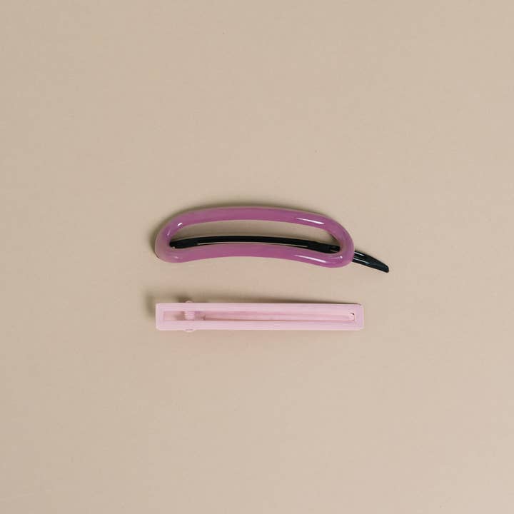 NAT + NOOR - Wholesale Hair Accessories Set - Women's - Byron | Alligator Hair Clips | Plastic + Metal | Assorted