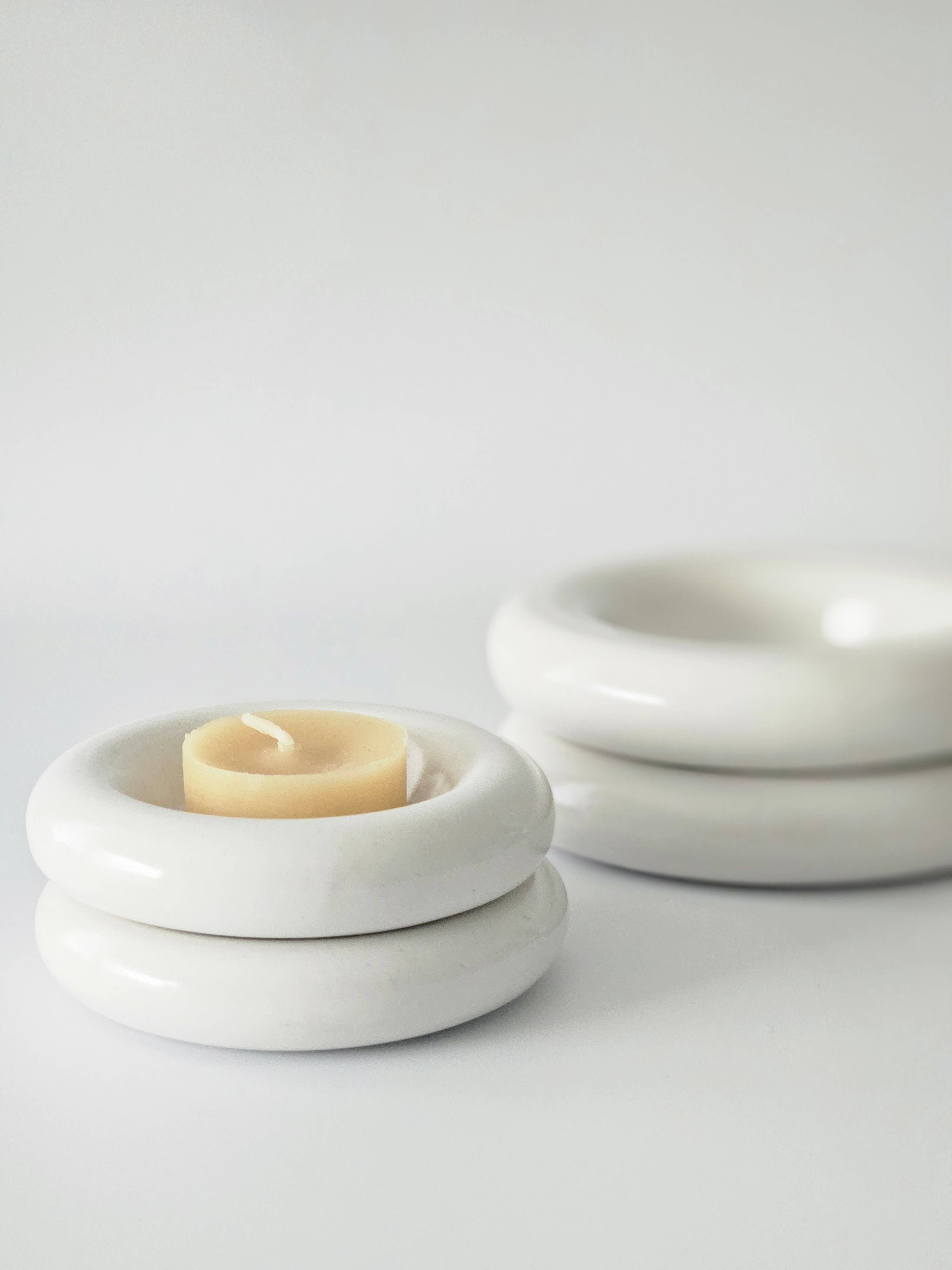 Bad Dogs Studio - Wholesale Jewelry Dish - Donut Dish • Handmade Ceramic Chunky Rounded Bubble Tray8