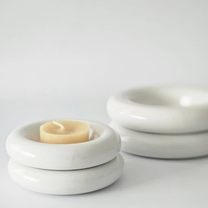 Bad Dogs Studio - Wholesale Jewelry Dish - Donut Dish • Handmade Ceramic Chunky Rounded Bubble Tray8
