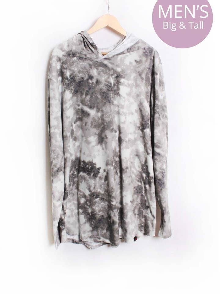 Good Stuff Apparel - Wholesale Hoodie - Men's - Men's Big & Tall Long Sleeves Tie Dye Hoodie Sweater