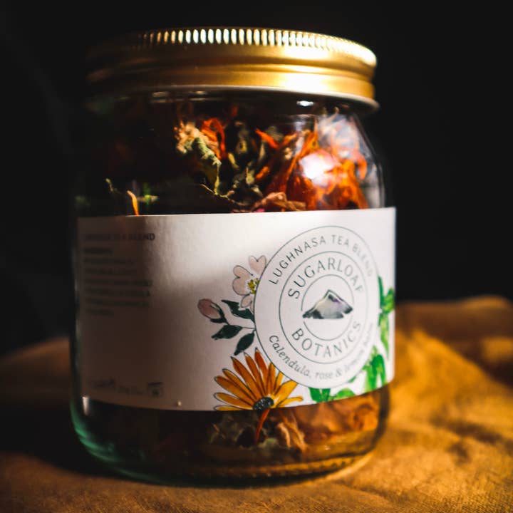 Sugarloaf Botanics – Engroshandel Løs te – Calendula, rose og citronmelisse te blanding