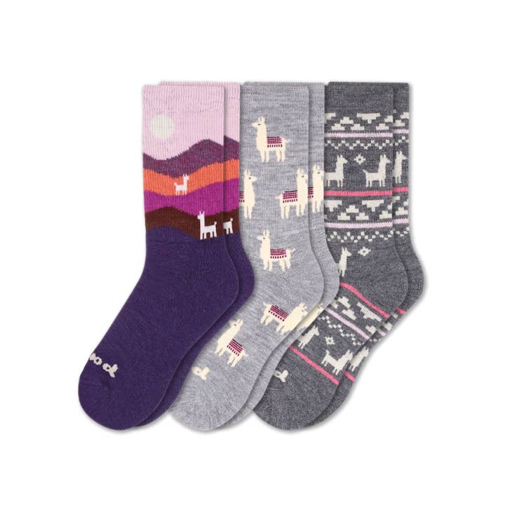 Pacas - Wholesale Socks - Women's - 3 Pack - Women's Crew Pacas Socks99