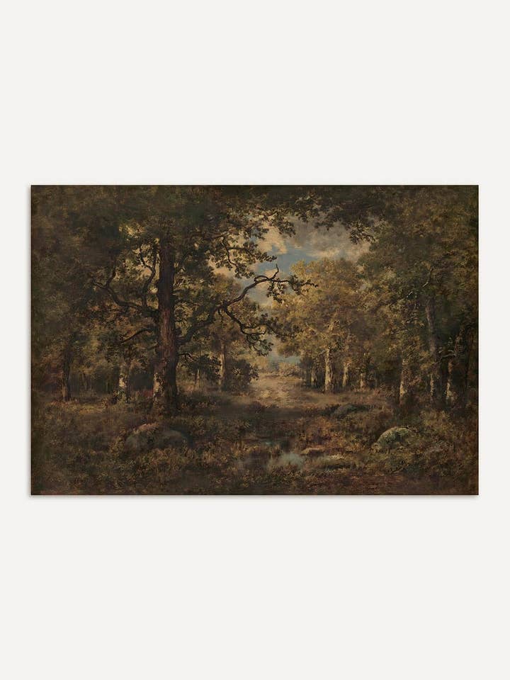 Clairière au crépuscule pour la vente par Modern Antique Prints