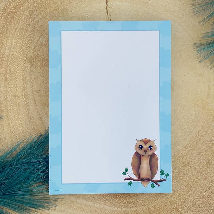 Cute Owl A6 notesblok for engroshandel hos Cosy & Card
