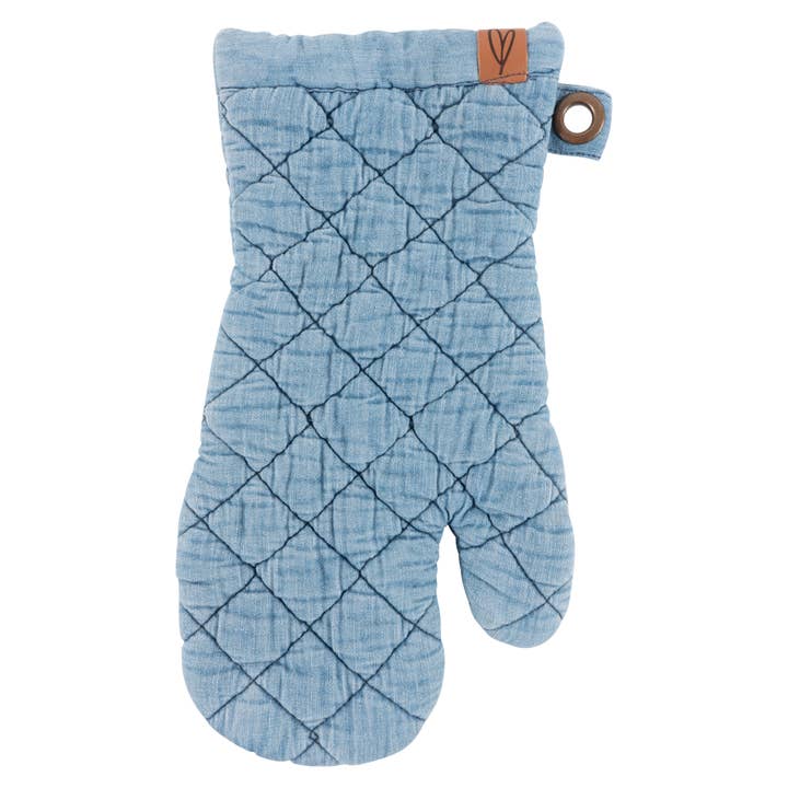 KAF Home - Wholesale Oven Mitt/Pot Holder - Ayesha Curry - Denim Oven Mitt - Set of 21
