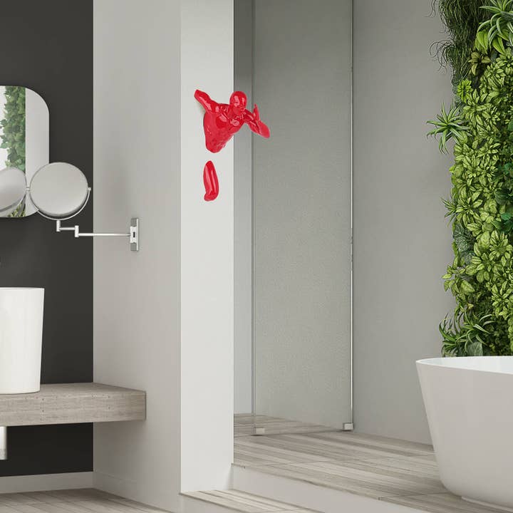 ADM Home Decoration – wholesale Skulptur – 'Man Runner' harts Skulptur7