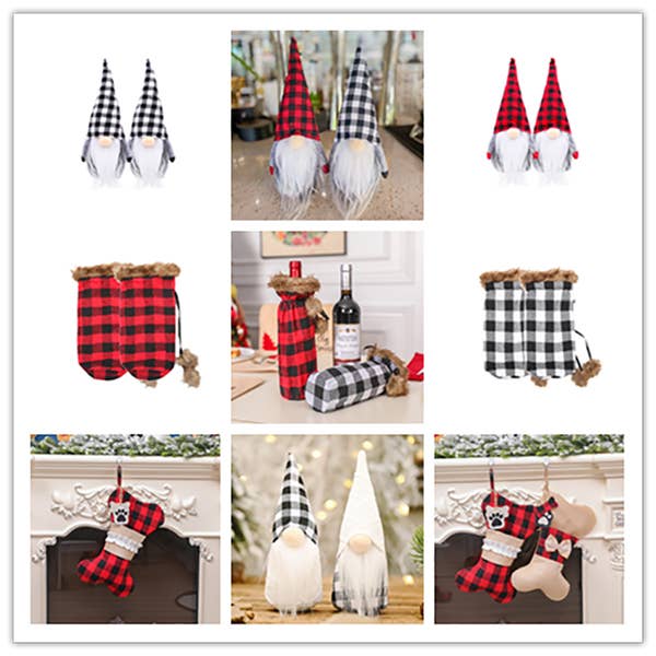 ChrisBuffalo Check - Gnomo di Natale e Decorazioni Festive per la vendita all'ingrosso da parte di HUIRESOURCE