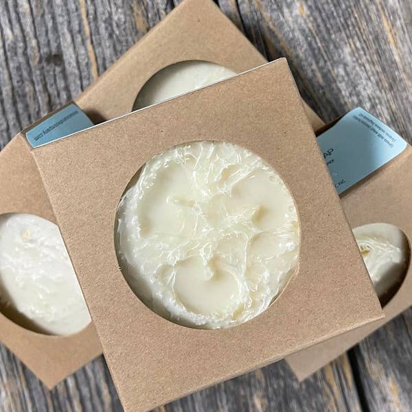 SUMMER ALERT! Pedi-Loofah Goats Milk Soap: Coastal Bliss for wholesale by Sea Oats Candle Company