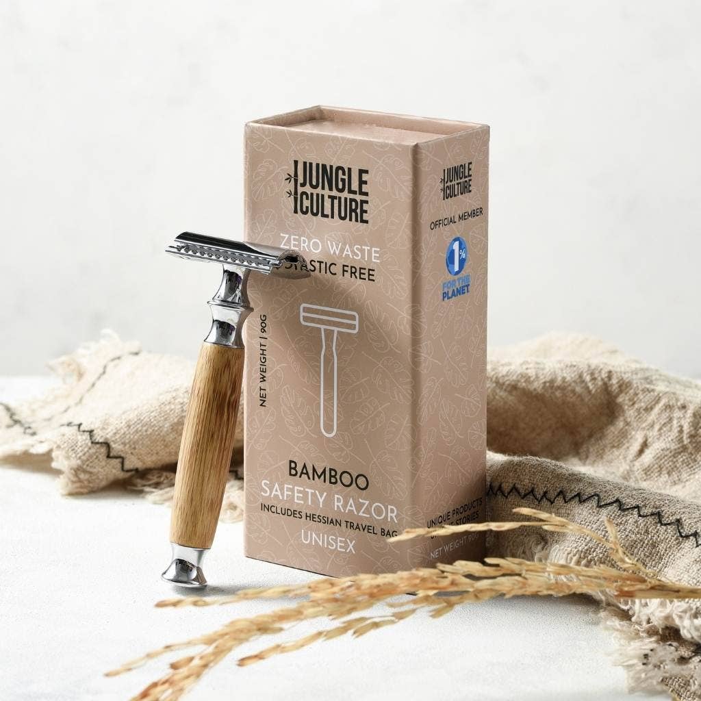 Jungle Culture - Wholesale Razor - Bamboo Safety Razor - Unisex Eco-Friendly Razors, Zero Waste9