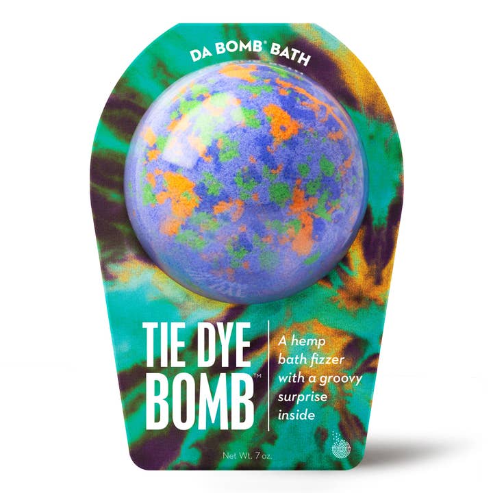 Tie Dye Purple Bomb™ for wholesale by Da Bomb Bath Fizzers