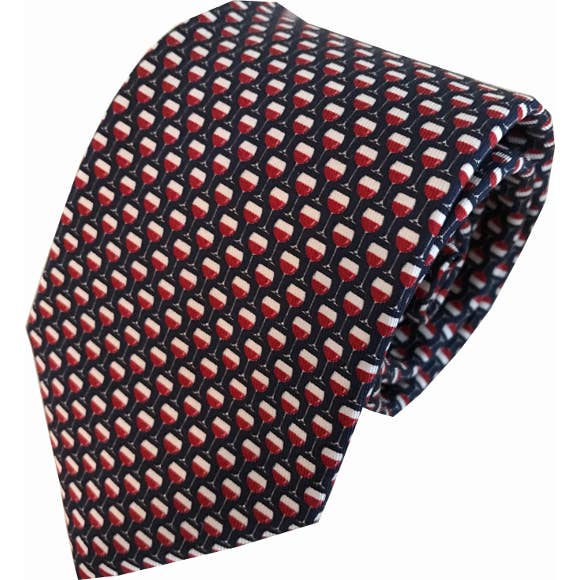 On Cloud Wine Tie for wholesale by Lazyjack Press