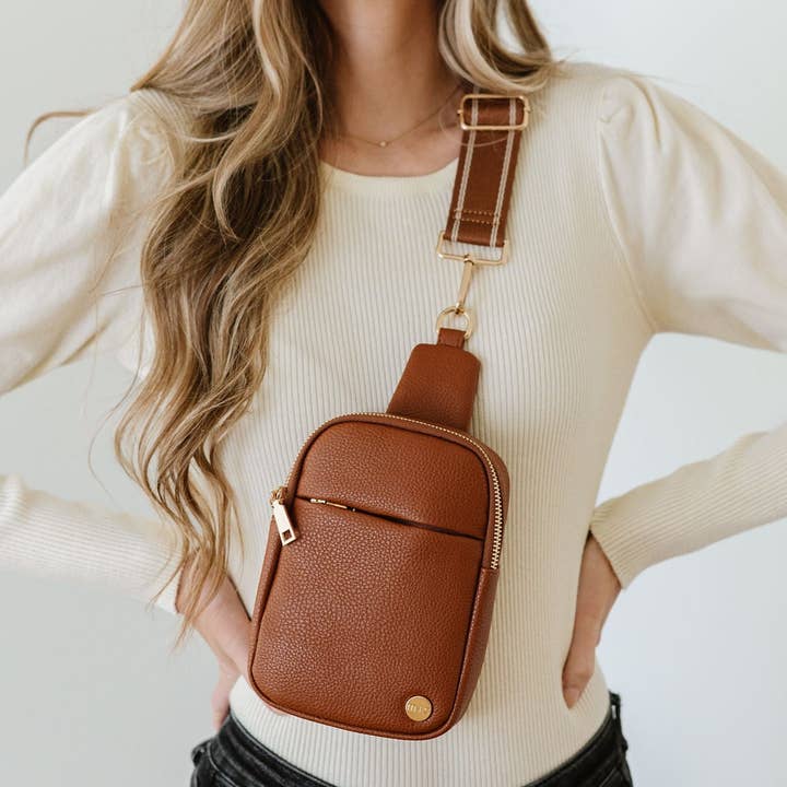 modern and chic - Wholesale Belt Bag - Women's - Bridget Sling Crossbody Fanny Mini Belt Bag