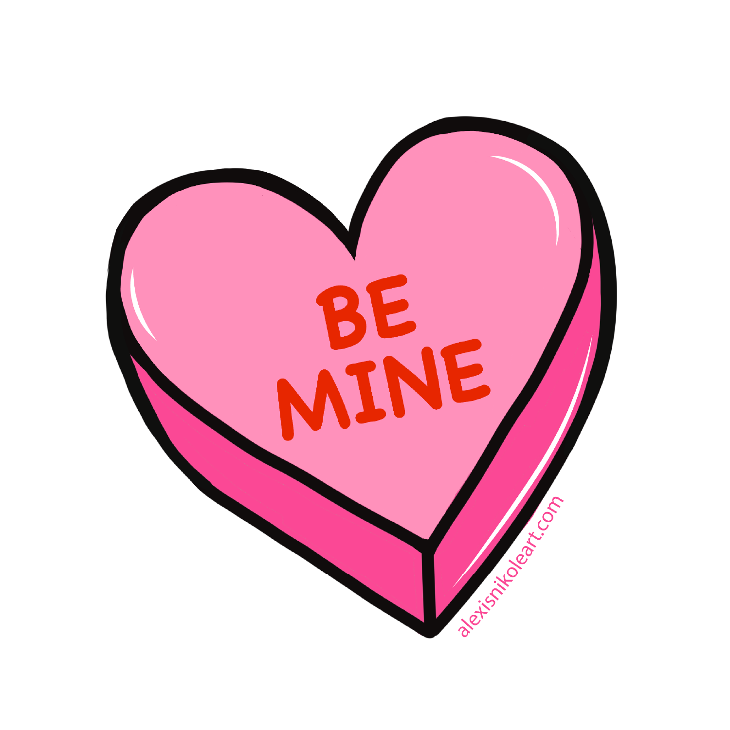 Alexis Nikole - Wholesale Sticker - Valentines Mean Sweethearts Sticker Pack2