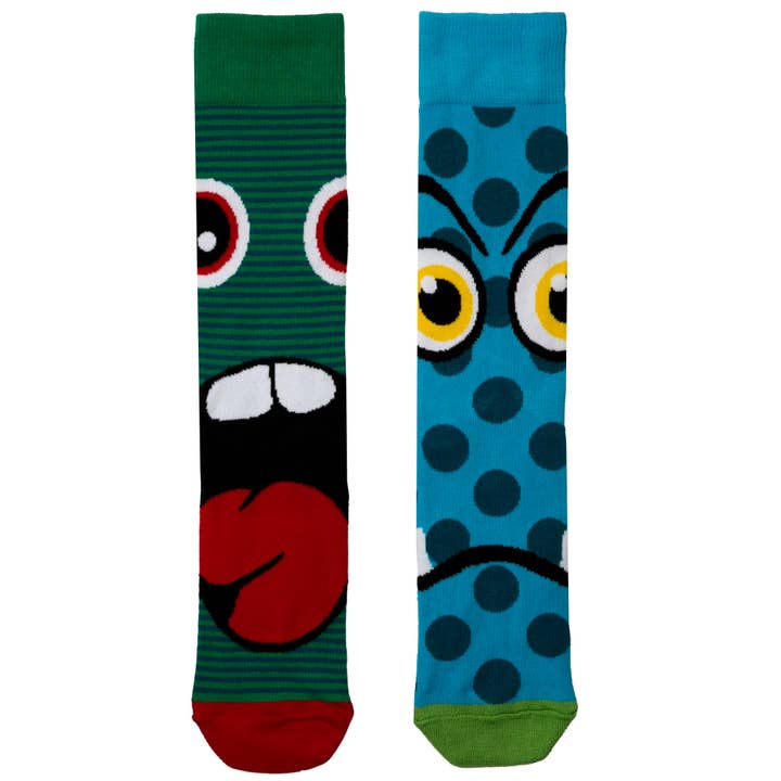 Sock Academy – wholesale Socks – Unisex – THE STRESS HEADS | 6 Odd Socks Gift Box - United Oddsocks5