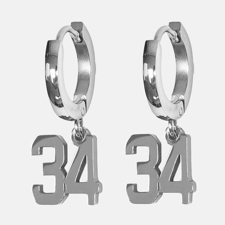 34 Antal Øreringe - Rustfrit Stål for engroshandel hos Sleefs