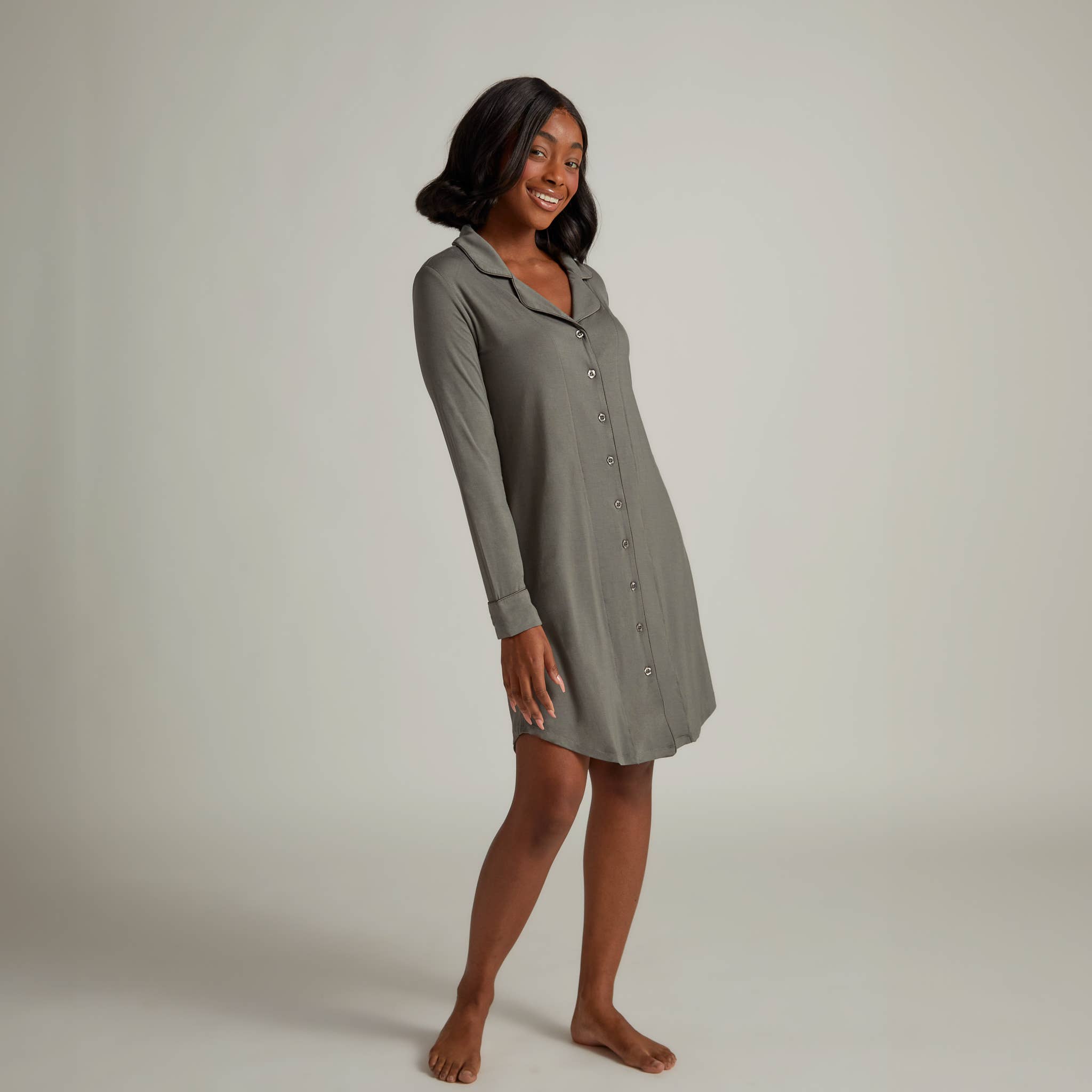 Faceplant Dreams – wholesale Nightshirt – Women's – Faceplant Bamboo Boyfriend Nightshirt5