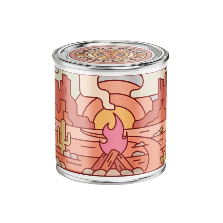 Good & Well Supply Co. - Wholesale Travel Candles - Desert Dreamer Soy Candle - Happy Camper Collection
