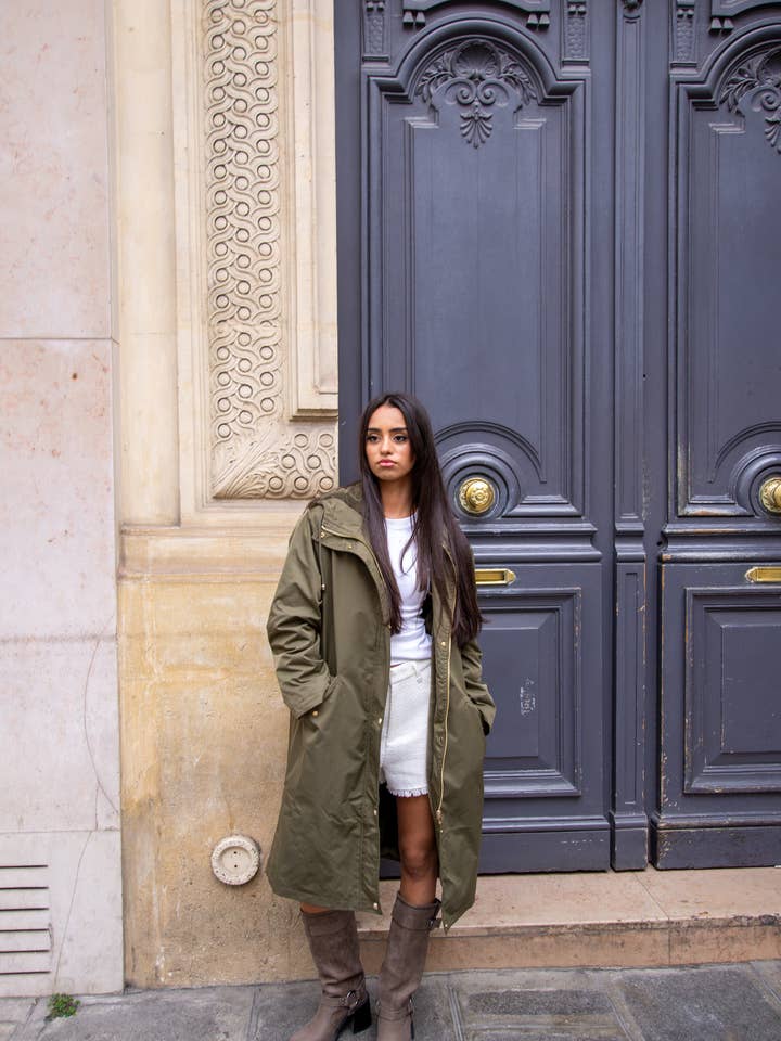 KZELL PARIS - Wholesale Parka - Women's - HOODED PARKA WITH FAUX FUR LINING3