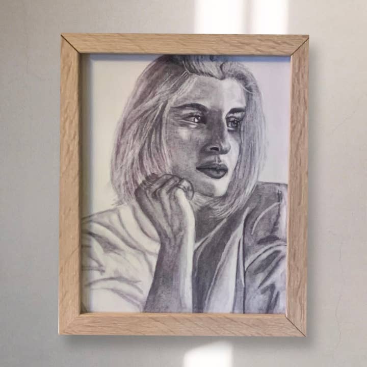 Art Print- Drinking in the Sun for wholesale by Poppy Simplicity