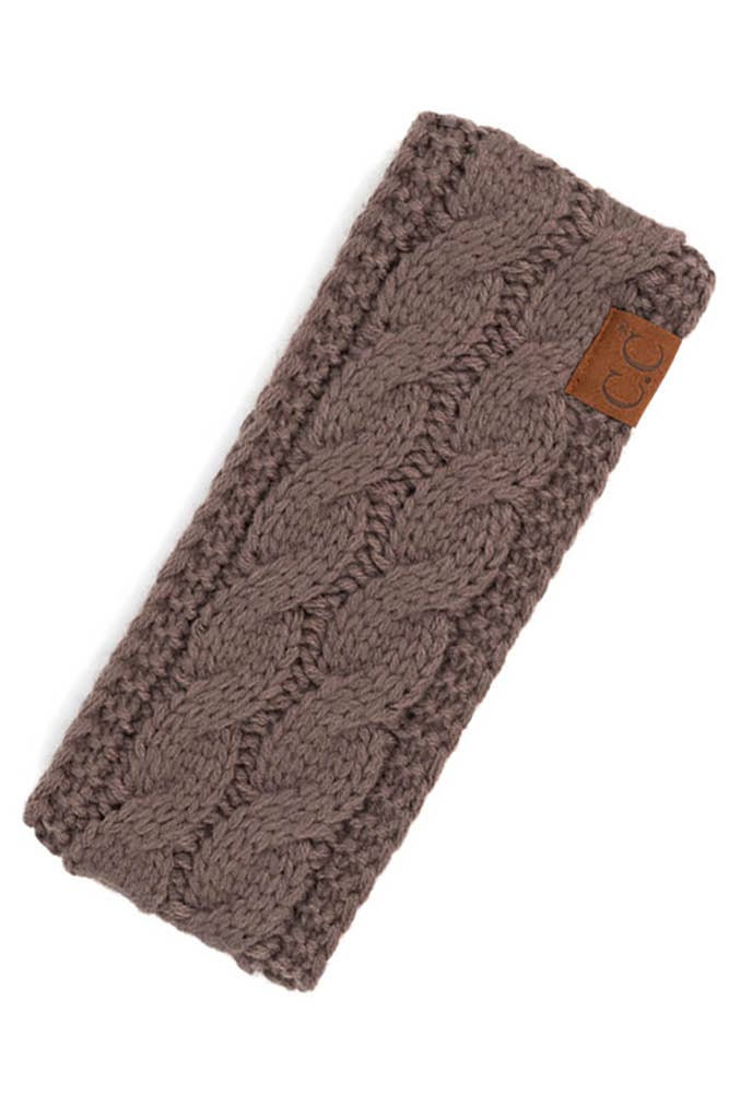 Hana - Wholesale Fashion Headband - Women's - C.C Cable Knit Solid Headband13