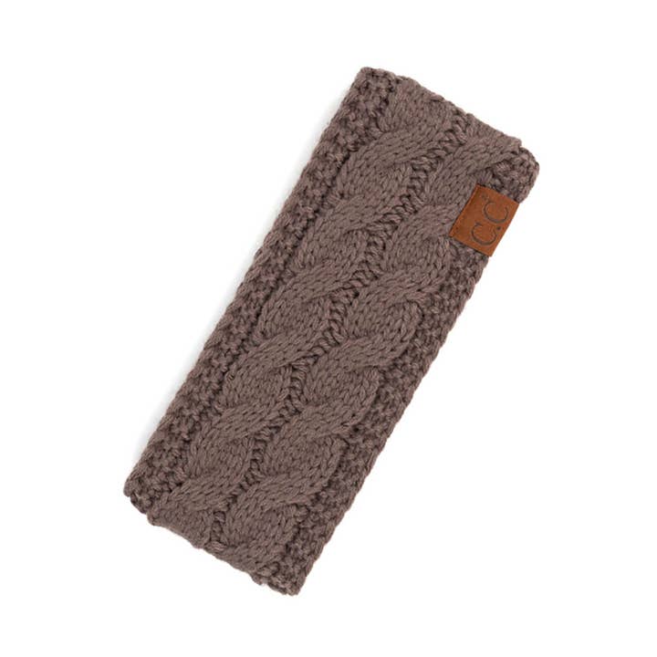 Hana - Wholesale Fashion Headband - Women's - C.C Cable Knit Solid Headband13