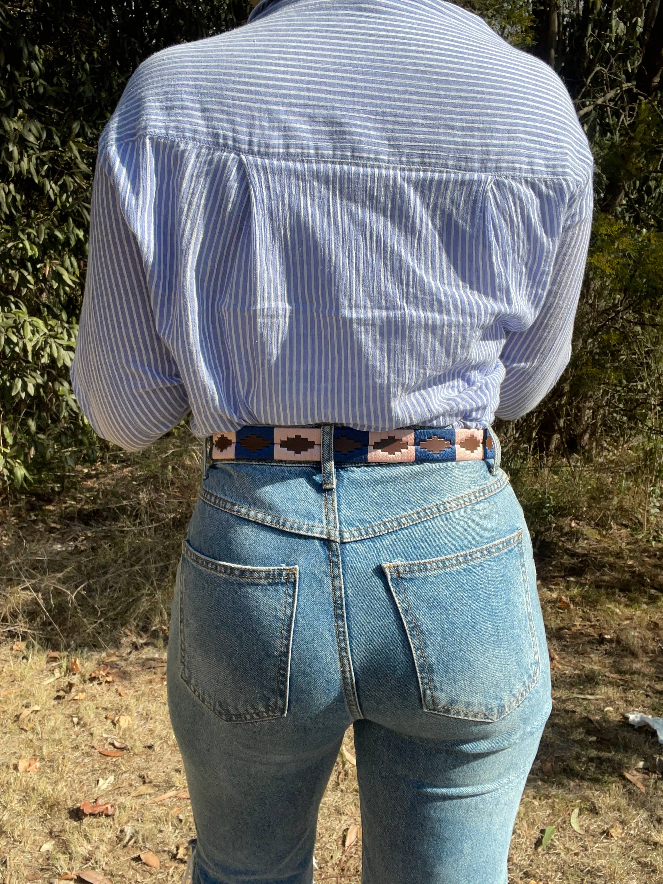 hide & chic – wholesale Belt – Women's – Quality Full Grain Leather Polo Belt. Style No: 41034.2