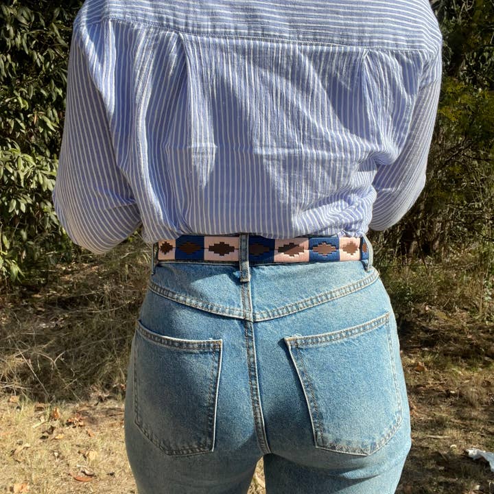 hide & chic - Wholesale Belt - Women's - Quality Full Grain Leather Polo Belt. Style No: 41034.2