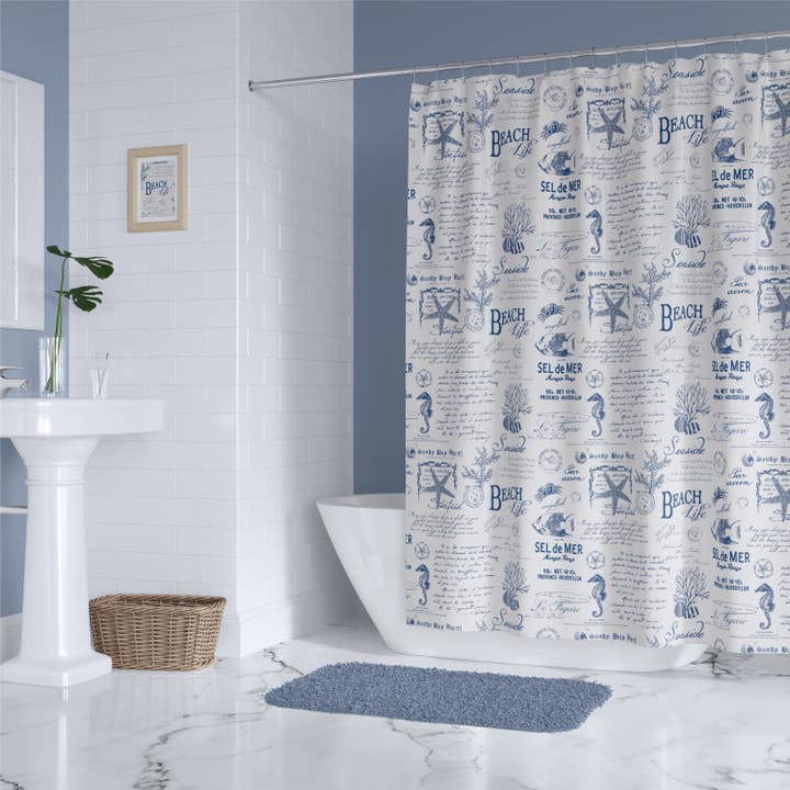 Levtex Home - Wholesale Shower curtain - Beach Life Shower Curtain1