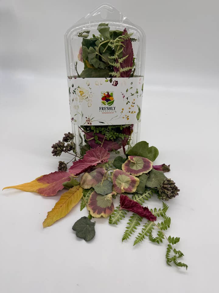 Freeze-dried Edible Mixed Greens for wholesale by Freshly Preserved